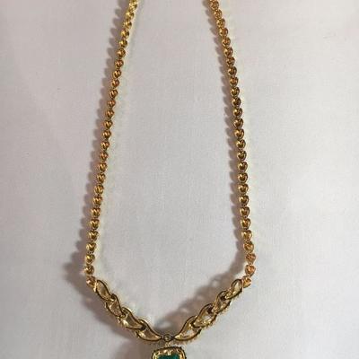 5.5ct Columbian Emerald Necklace