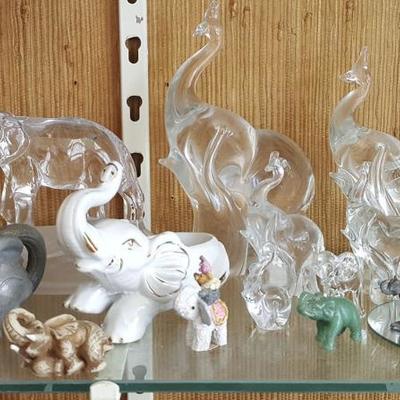 EHT002 Collectible Elephant Figurines - Various Mediums
