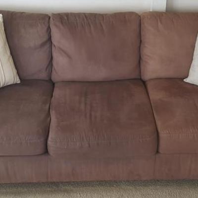 EHT025 Suede Sofa and Home Accessories
