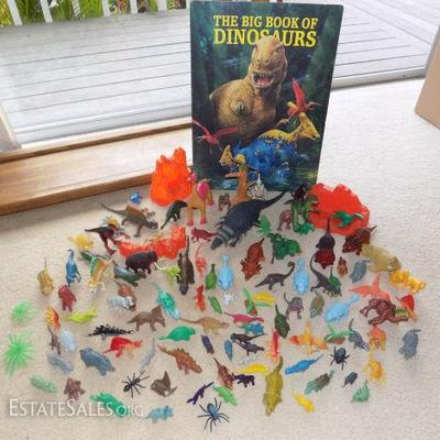 EHT201 Assorted Dinosaurs Toy Figures - All Sizes - Jurassic Park

