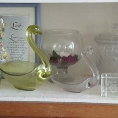EHT052 Crystal Canisters, Glass Vases, Ashtrays & More!

