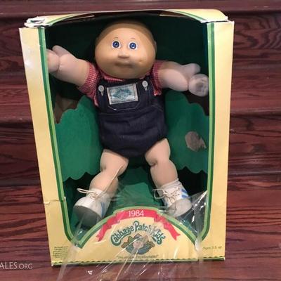 Cabbage Patch Doll in box. Has been opened. 
