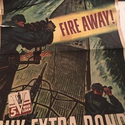 Vintage World War II posters