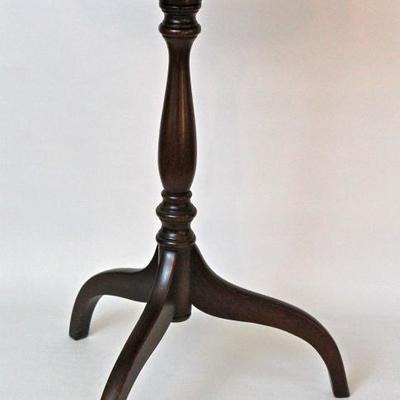 wood candle stand
