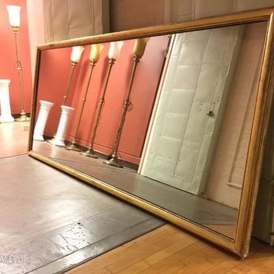 Giant! Antique Mirror with Gilt Frame!