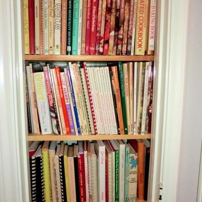 LOTS of cookbooks