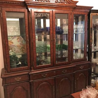 Gorgeous HOOKER brand china cabinet