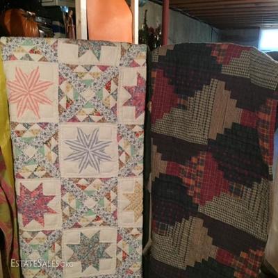 Quilts.