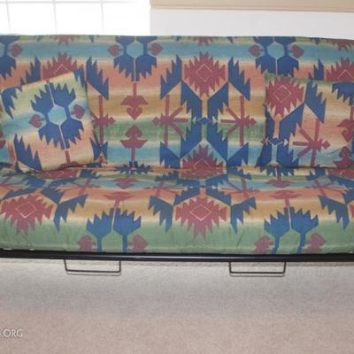 Full size futon with two pillows in great condition
