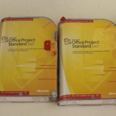 Four office project standard 2007 softwares
