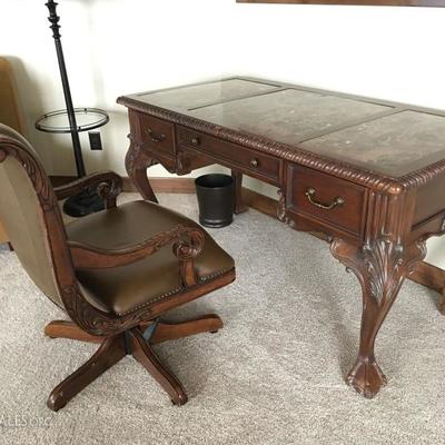 Hooker desk and chair