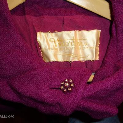 Vintage Morton's shirt and jacket set
