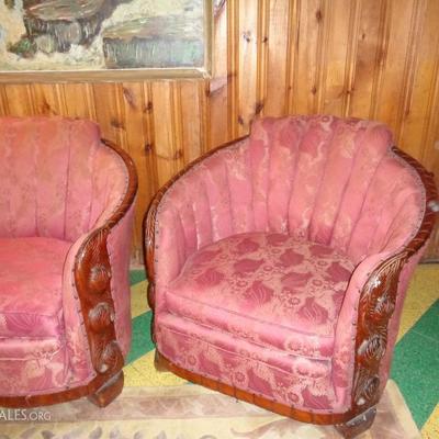 Vintage pub style chairs