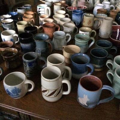 Lots of studio pottery left!