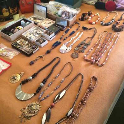 Lots of costume jewelry left and CHEAP