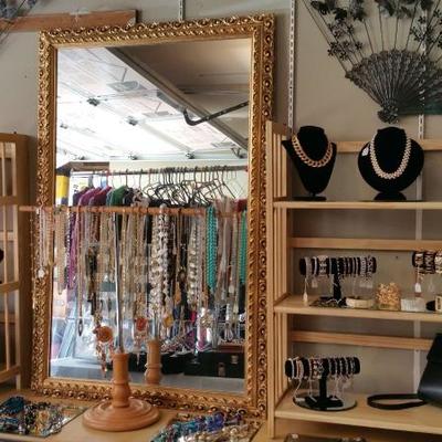 Ladies Boutique - Jewelry galore both costume and 14K gold and sterling.  Shoes, Shoes and more shoes!  Handbags of all sizes and kinds!...