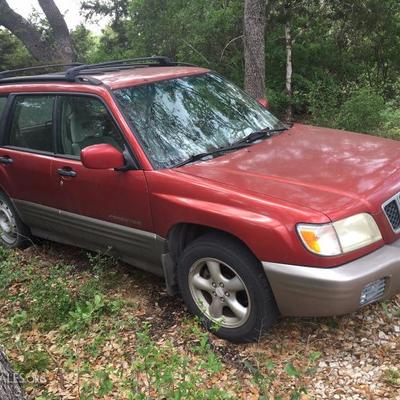 2002 subaru forester approx 210,000 miles  