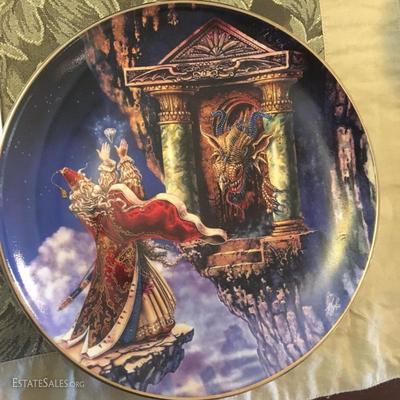 Dragon Offering  collector plate