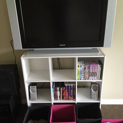 philips tv and storage compartments 