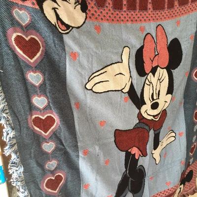 minnie mouse blanket 