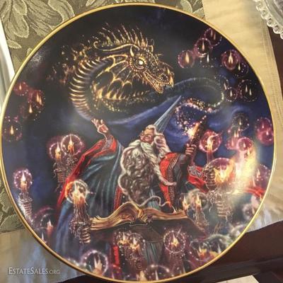 collector plate Summoning of the Dragon