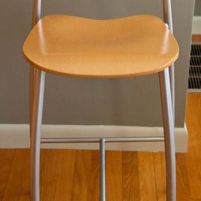 Three Design Within Reach Baba Counter Stools - seat height 26.5