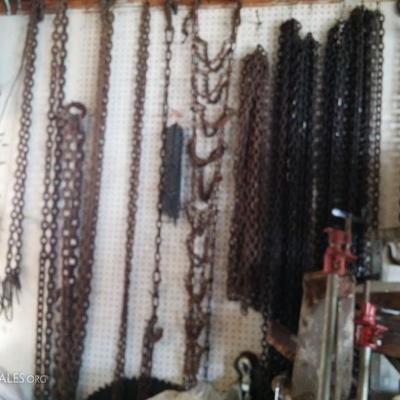 Industrial size chains
