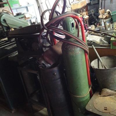 Acetyline torches & tanks