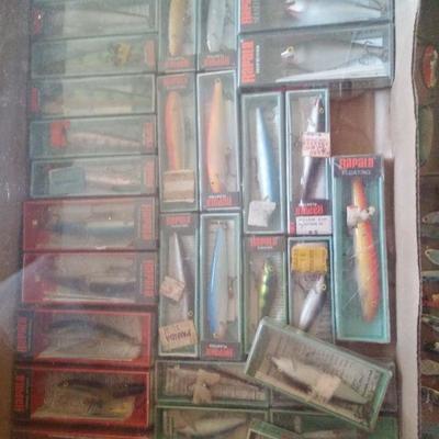 Rapalla lures in boxes