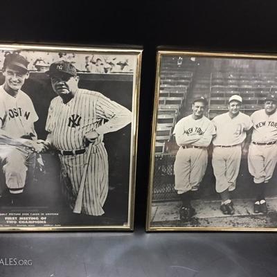 Babe Ruth, Ted Williams & Lou Gehrig