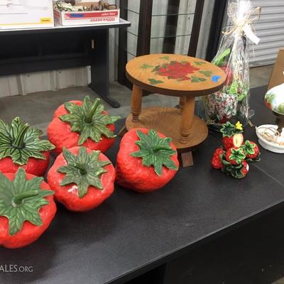 Strawberry decor