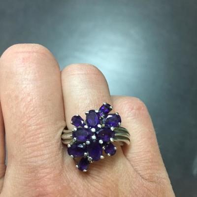 Sterling Amethyst ring