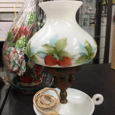 Strawberry lamp