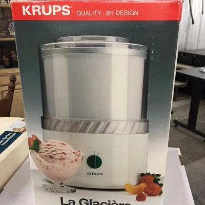 Krups 1 qt. ice cream maker