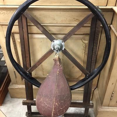 Vintage punching bag 