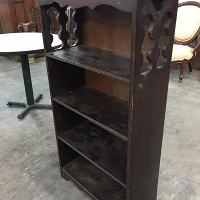 Antique bookshelf