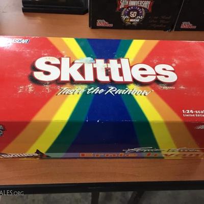 Die cast car Skittles number 36