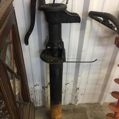 Antique water pump