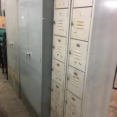 Metal cabinets & lockers