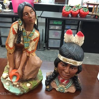 Indian statues