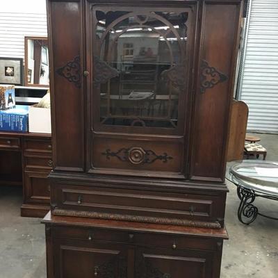 Antique china hutch
