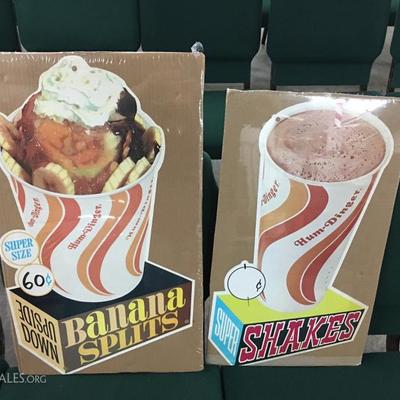 Ice cream advertisements