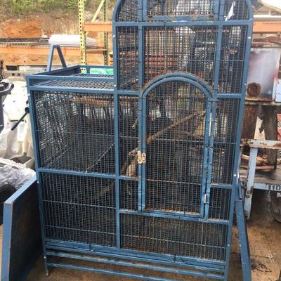 Metal birdcage