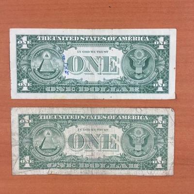 1957A 1957B $1 Silver Certificates