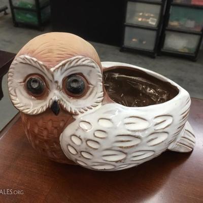 Owl planter