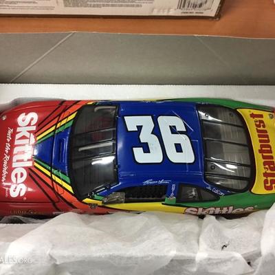 Die cast car Skittles number 36