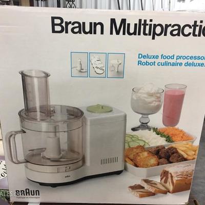 Braun food processor
