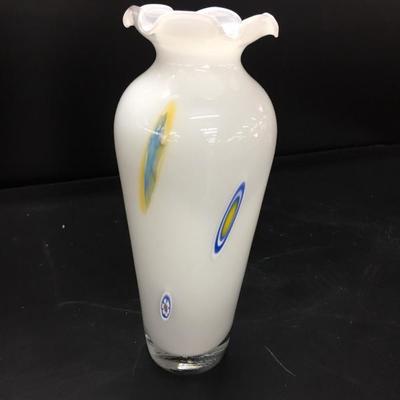 Millifiori pattern vase