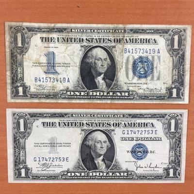 1934 1935C $1 Blue Certificates