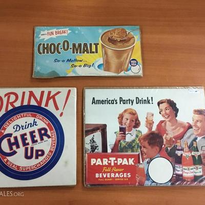 Drink advertisements